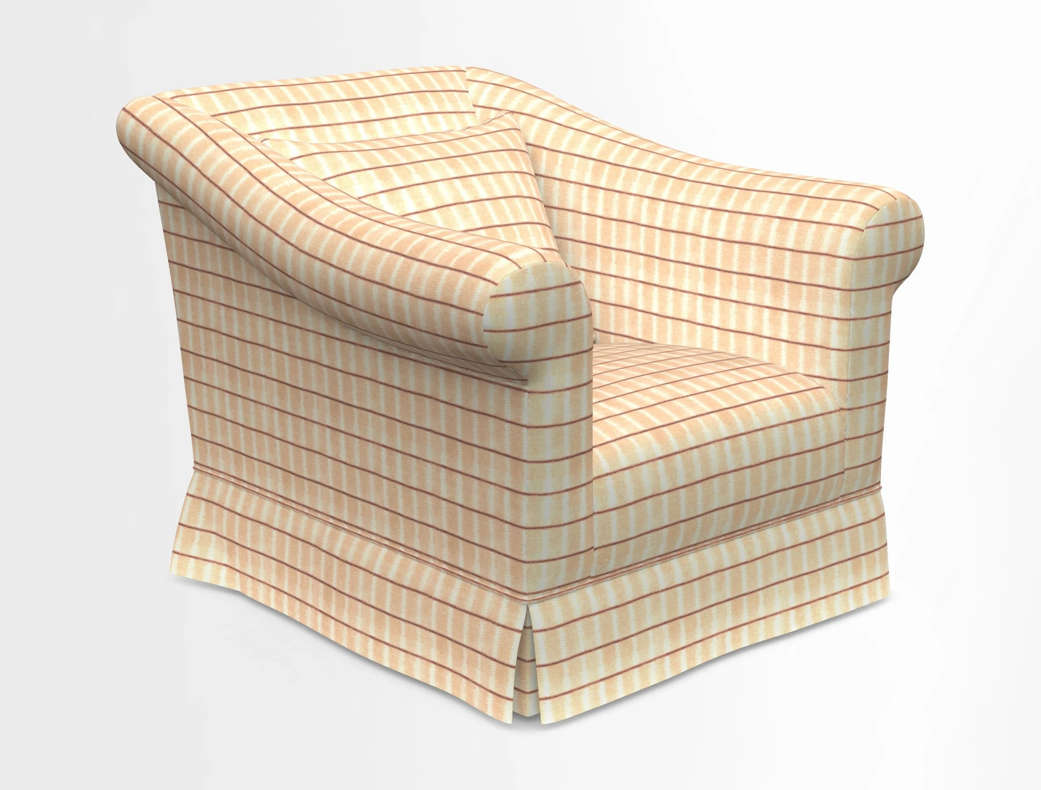 Turnberry Chair in Two Tone Plain Biscuit 