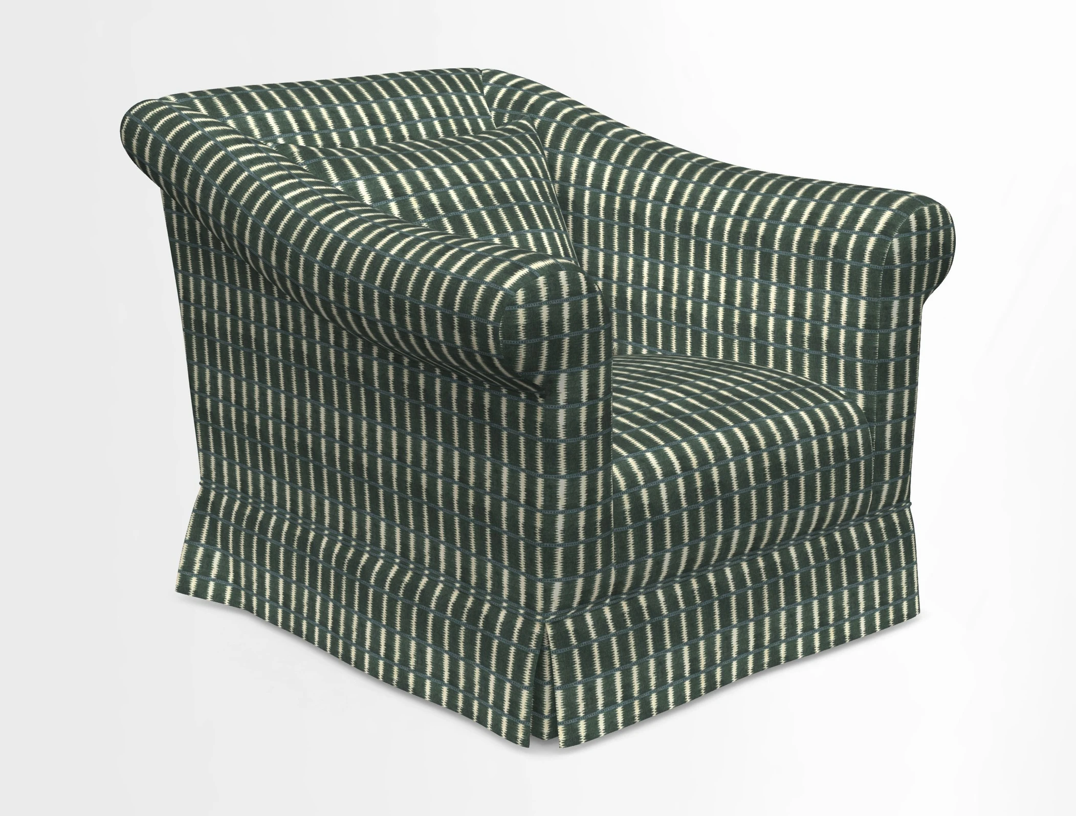 Turnberry Chair in Two Tone Plain Biscuit 