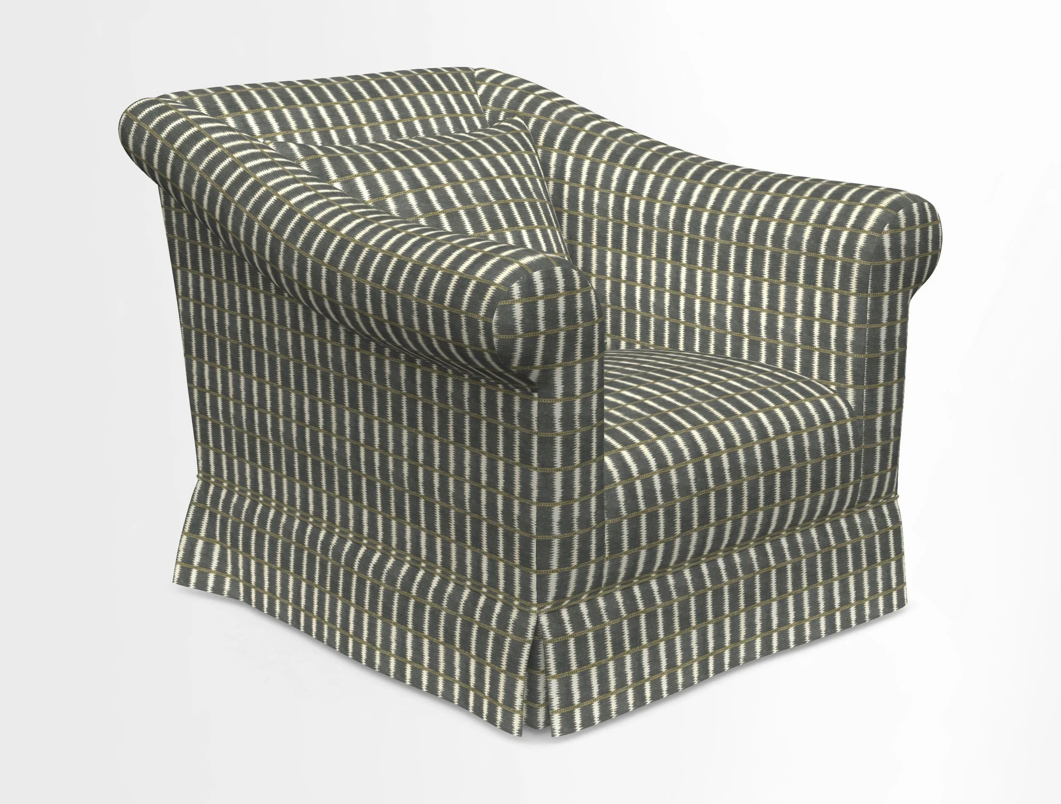 Turnberry Chair in Two Tone Plain Biscuit 
