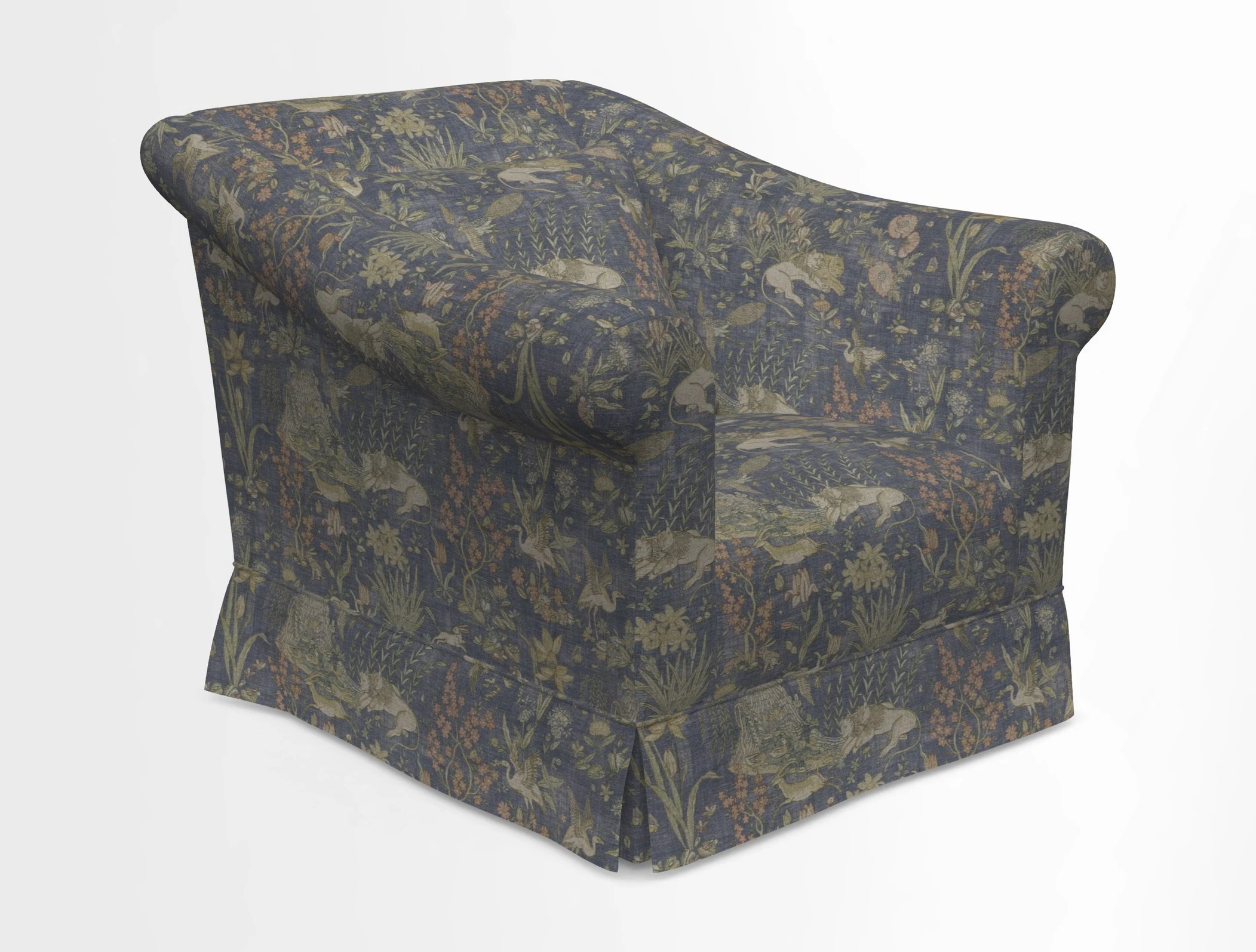 Turnberry Chair in Two Tone Plain Biscuit 