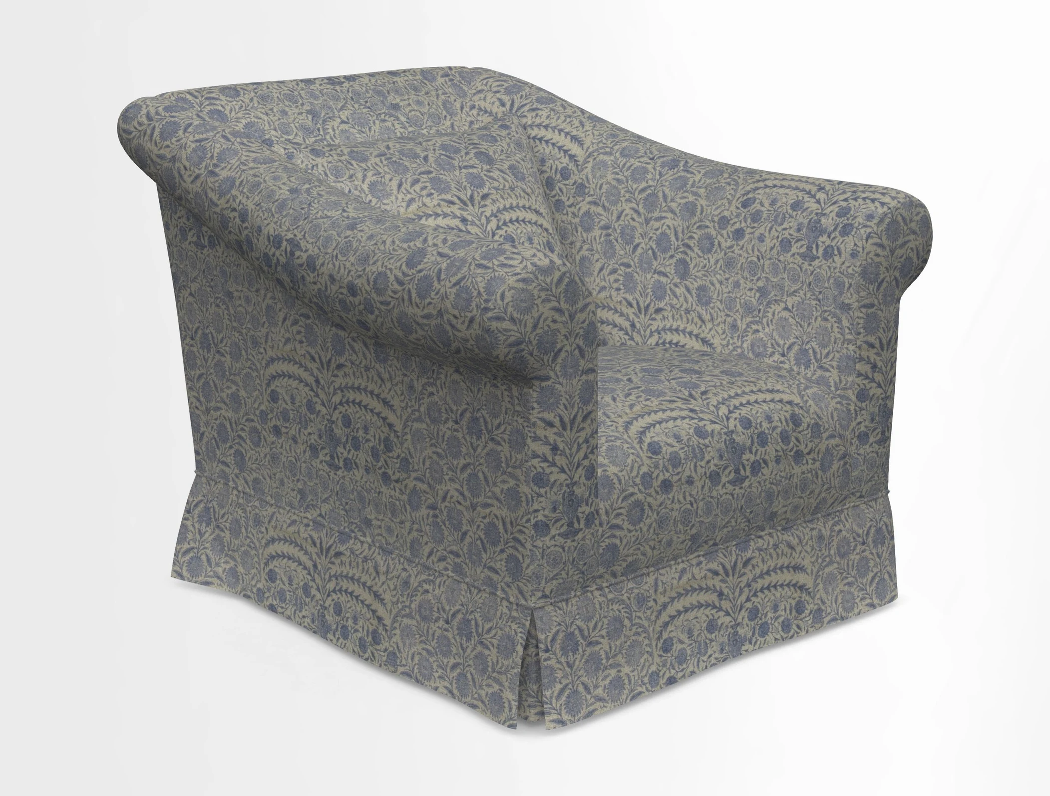 Turnberry Chair in Two Tone Plain Biscuit 
