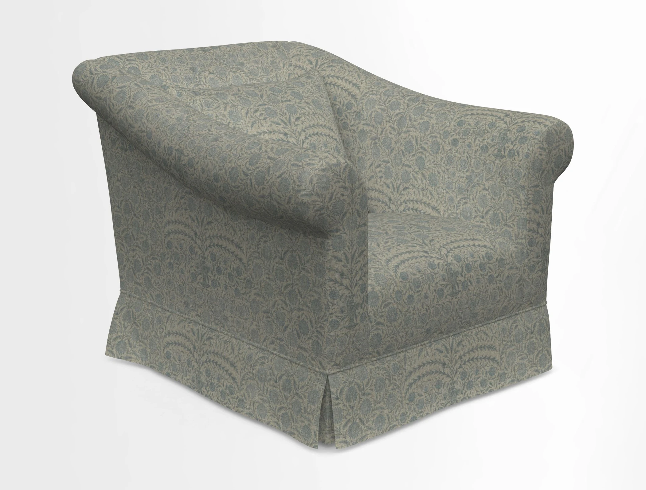 Turnberry Chair in Two Tone Plain Biscuit 