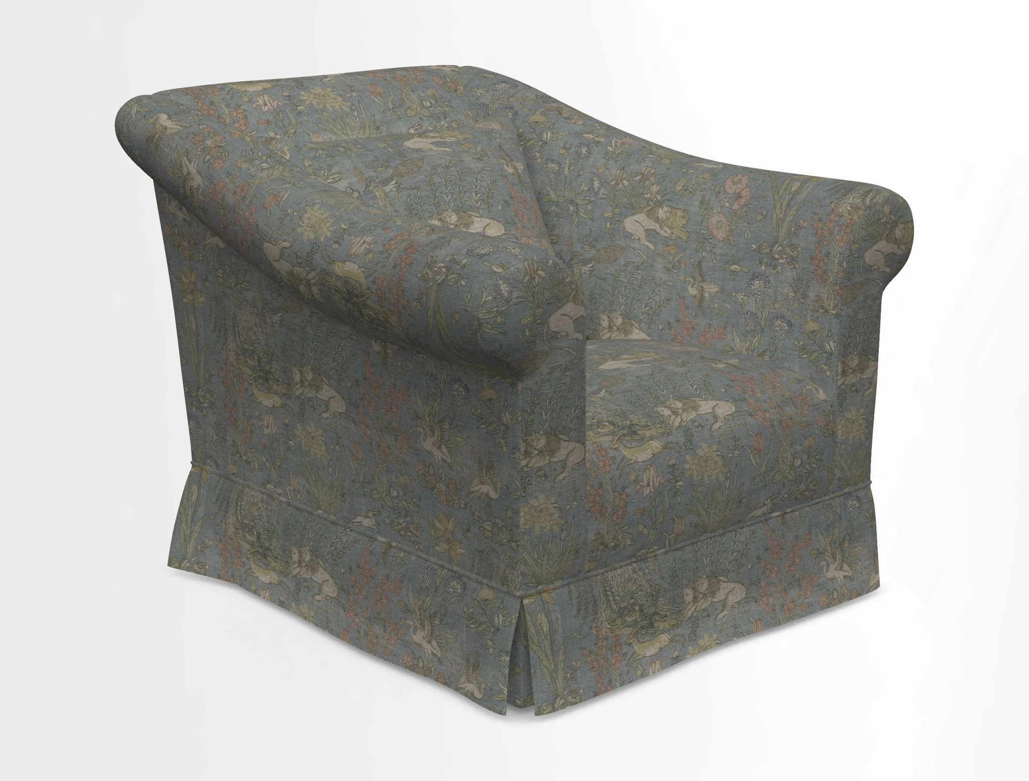 Turnberry Chair in Two Tone Plain Biscuit 