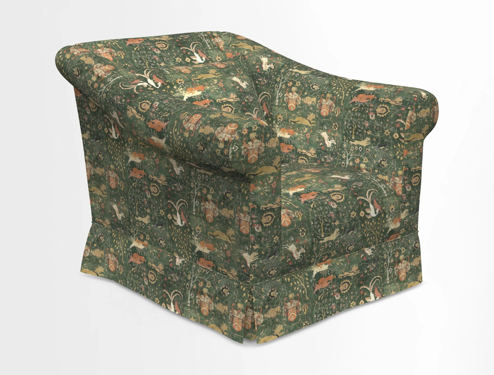 Turnberry Chair in Two Tone Plain Biscuit 