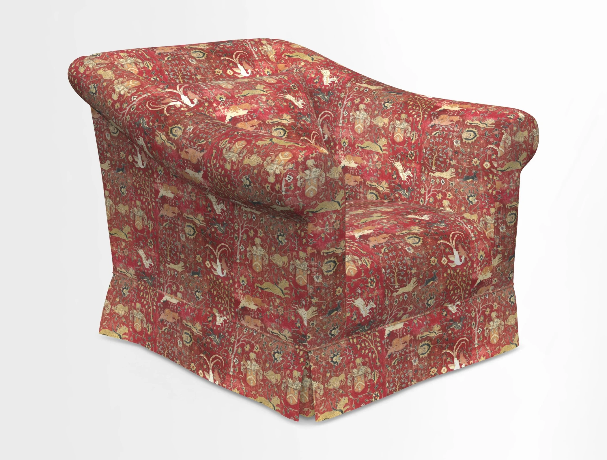 Turnberry Chair in Two Tone Plain Biscuit 