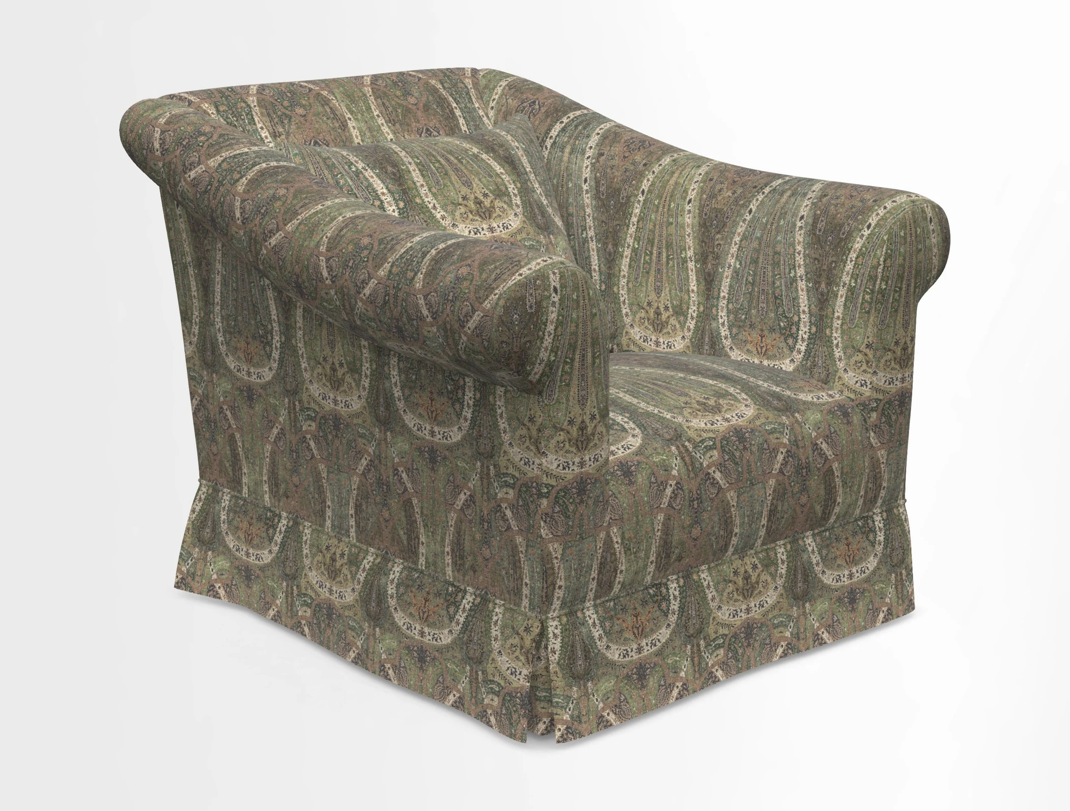 Turnberry Chair in Two Tone Plain Biscuit 