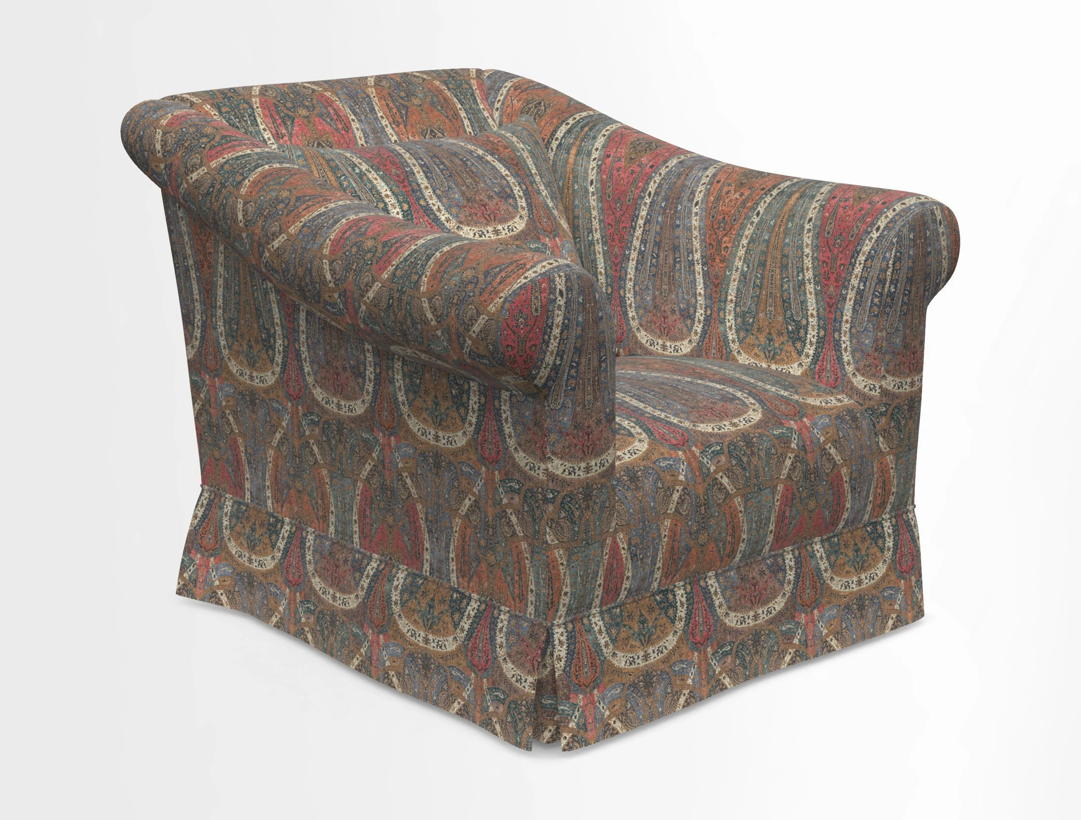 Turnberry Chair in Two Tone Plain Biscuit 