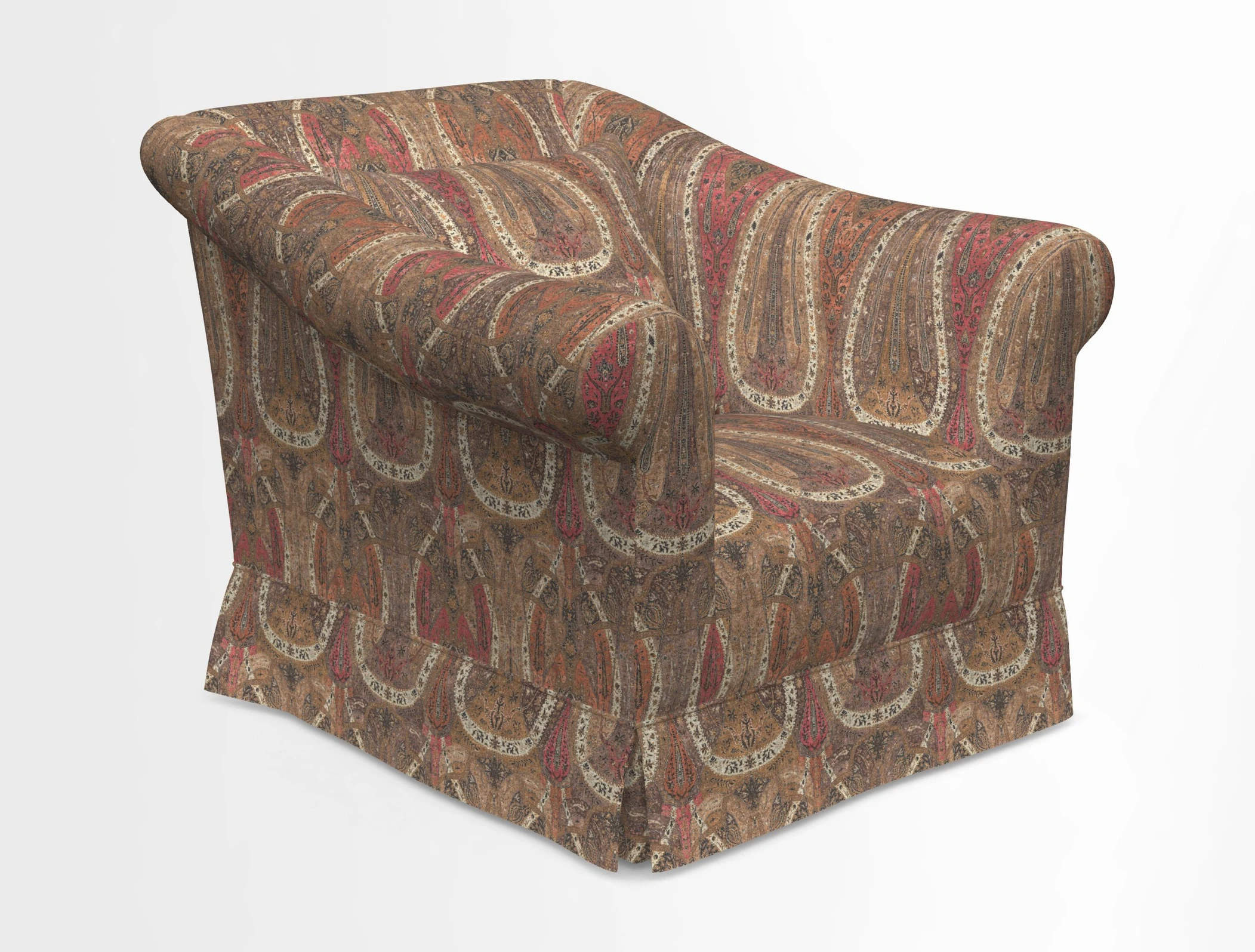 Turnberry Chair in Two Tone Plain Biscuit 