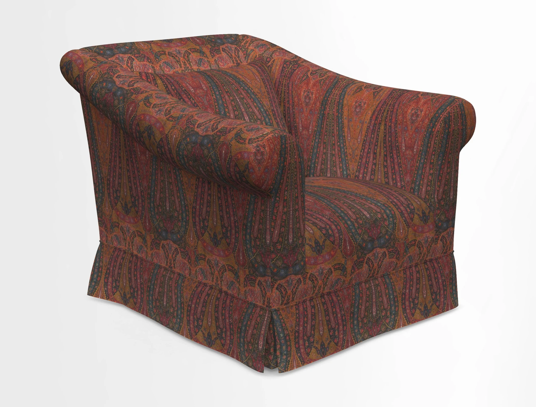 Turnberry Chair in Two Tone Plain Biscuit 