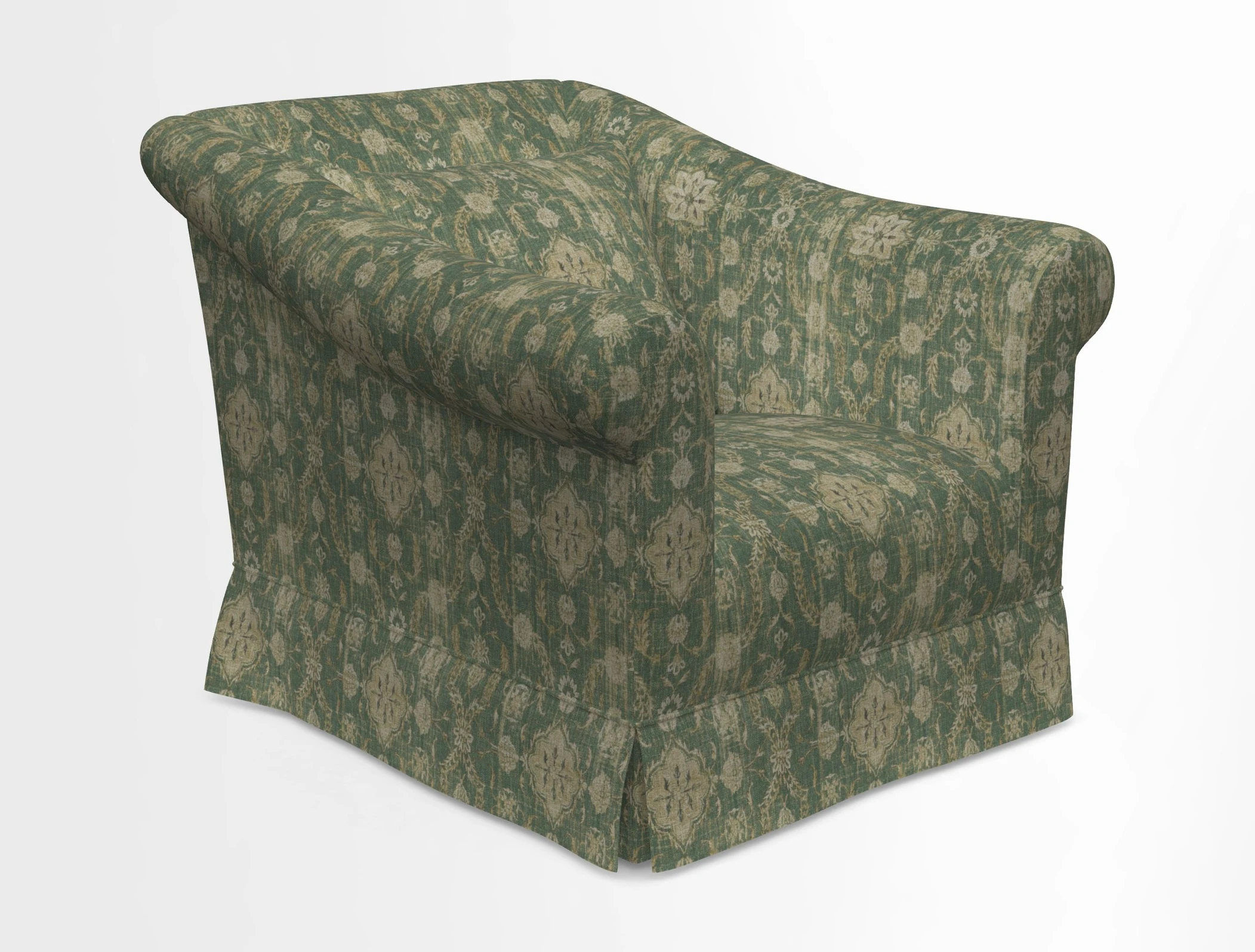 Turnberry Chair in Two Tone Plain Biscuit 