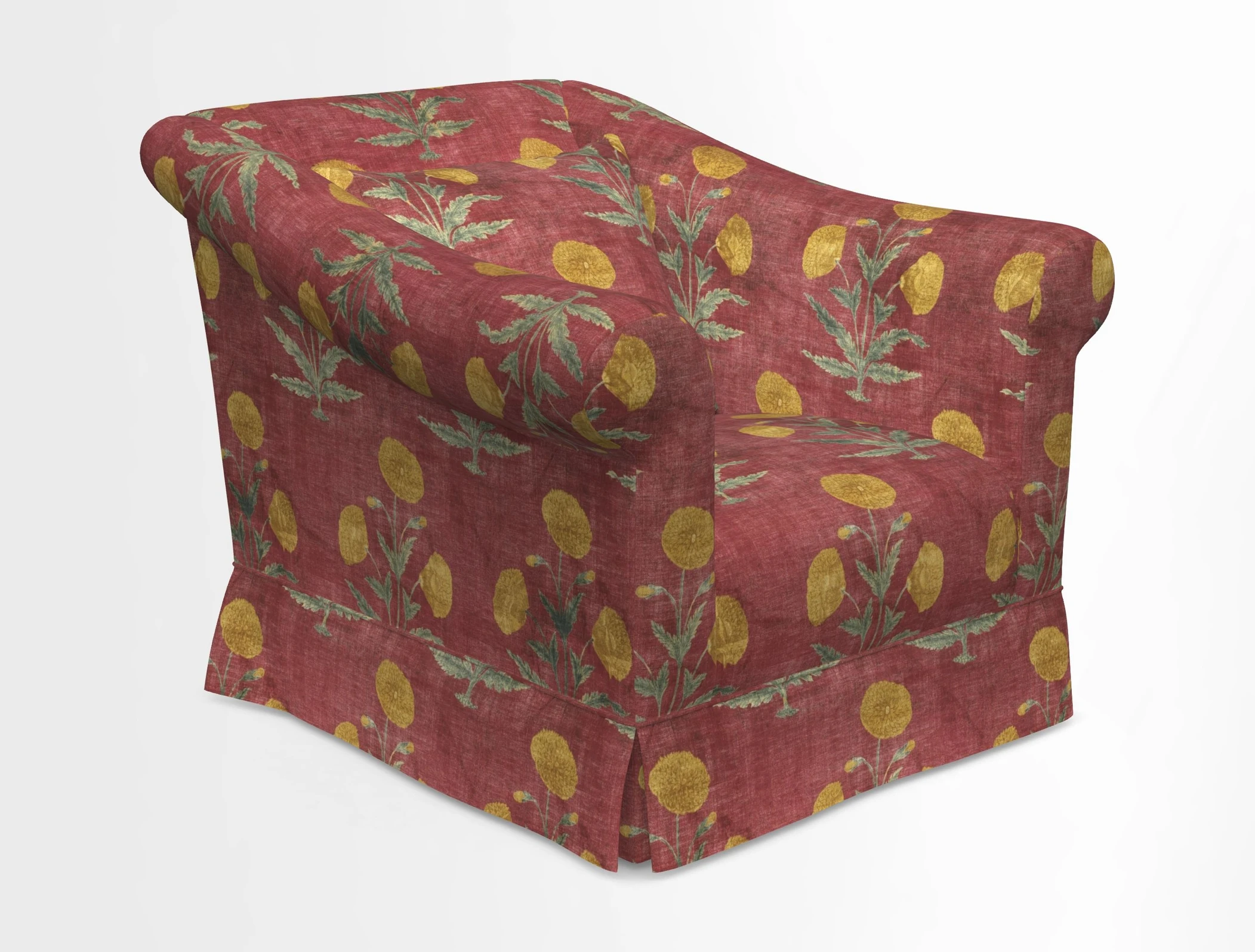 Turnberry Chair in Two Tone Plain Biscuit 
