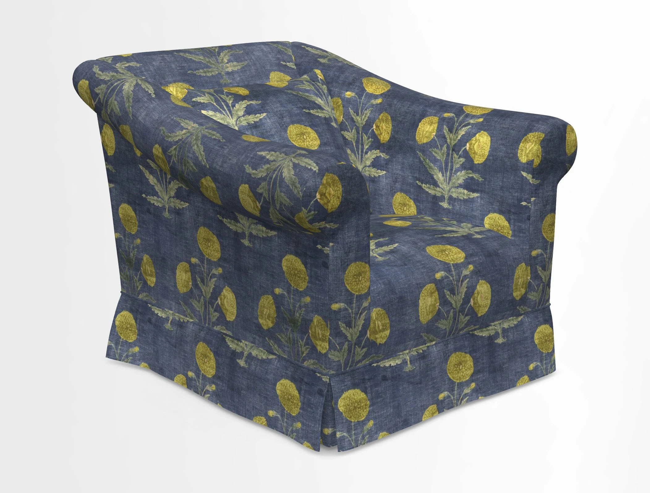 Turnberry Chair in Two Tone Plain Biscuit 