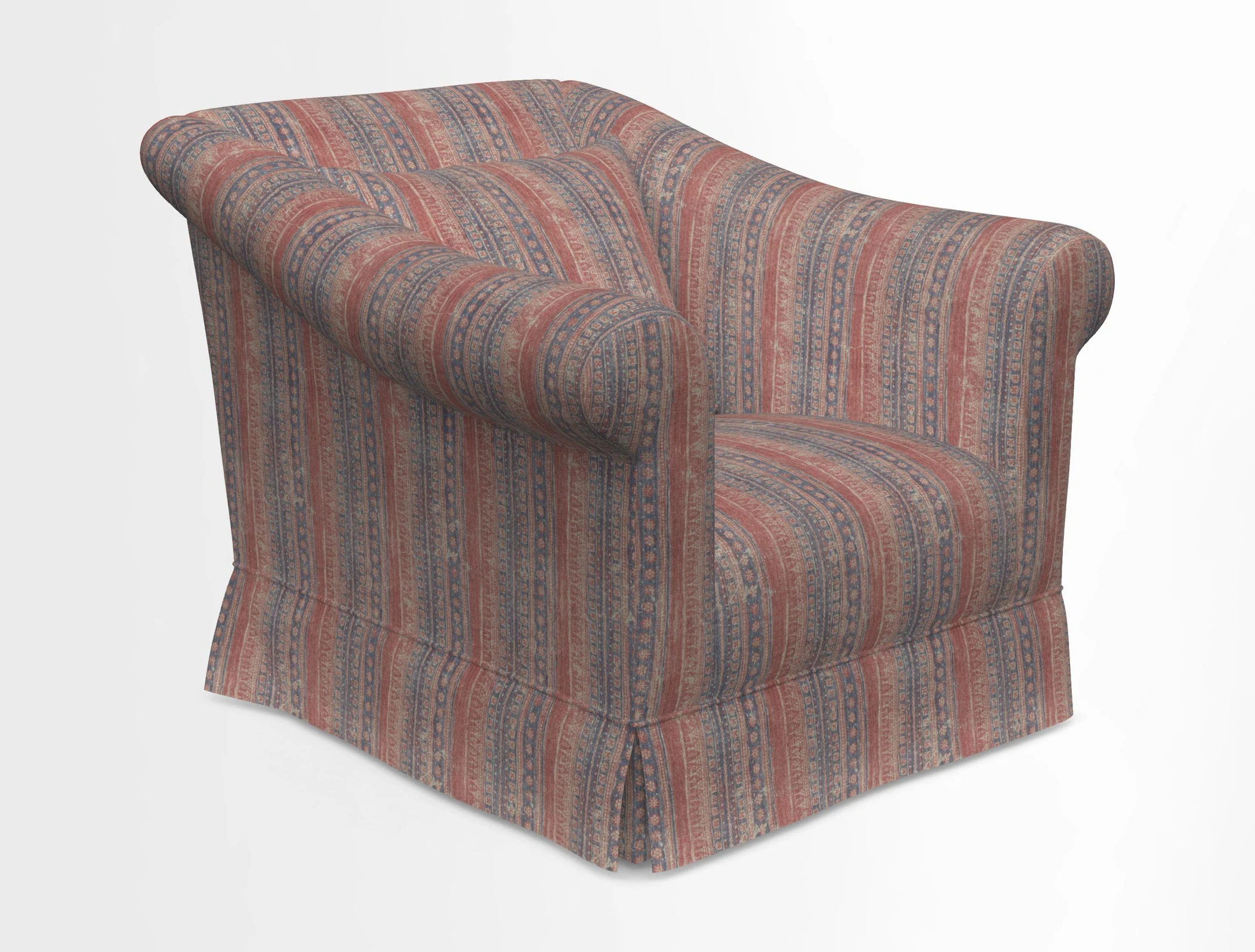 Turnberry Chair in Two Tone Plain Biscuit 