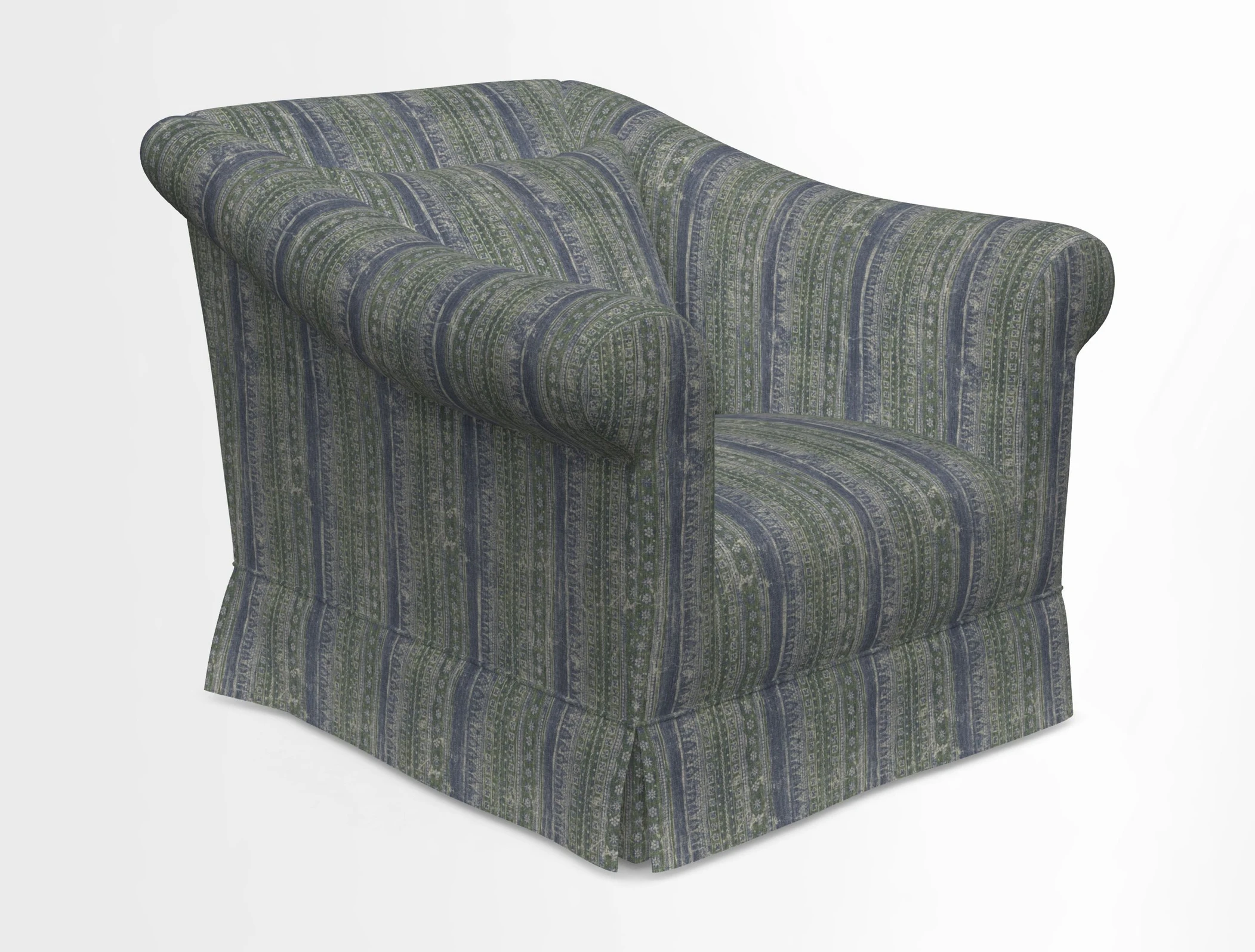 Turnberry Chair in Two Tone Plain Biscuit 