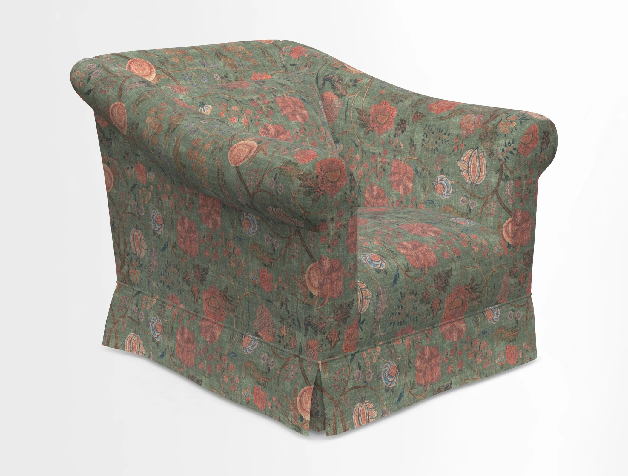 Turnberry Chair in Two Tone Plain Biscuit 