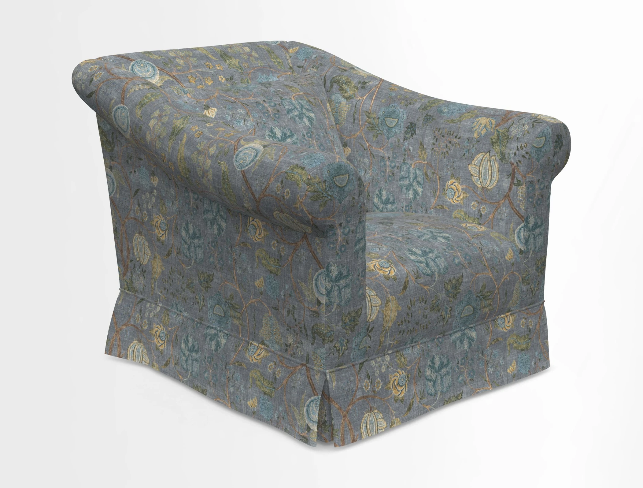 Turnberry Chair in Two Tone Plain Biscuit 