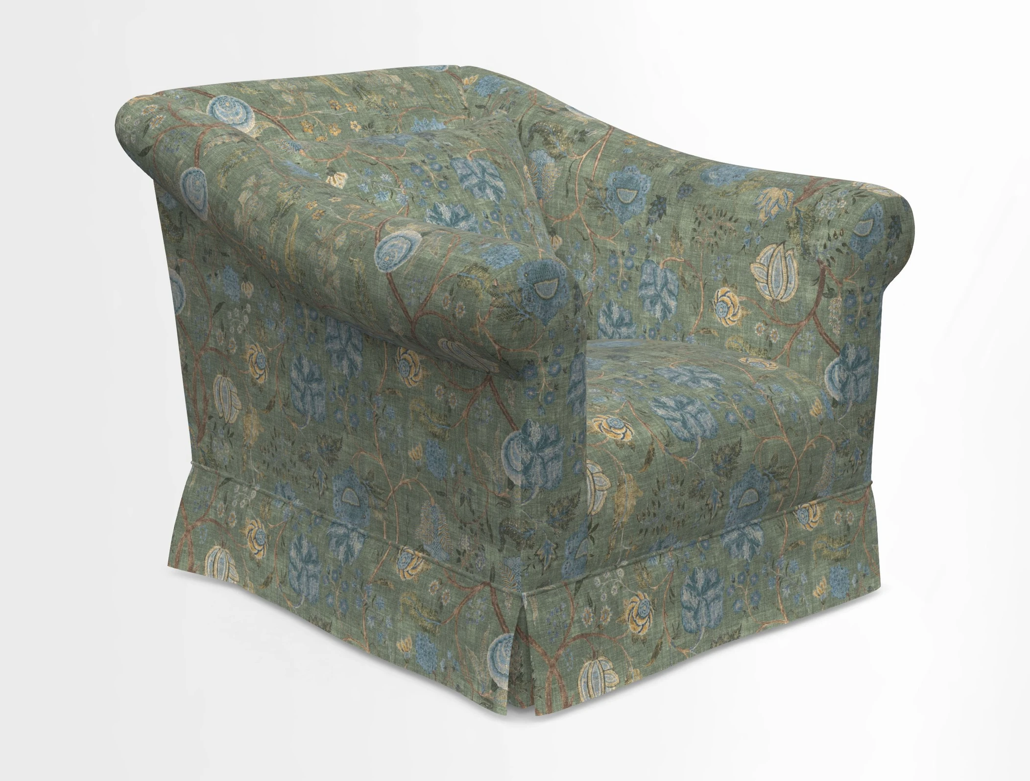 Turnberry Chair in Two Tone Plain Biscuit 
