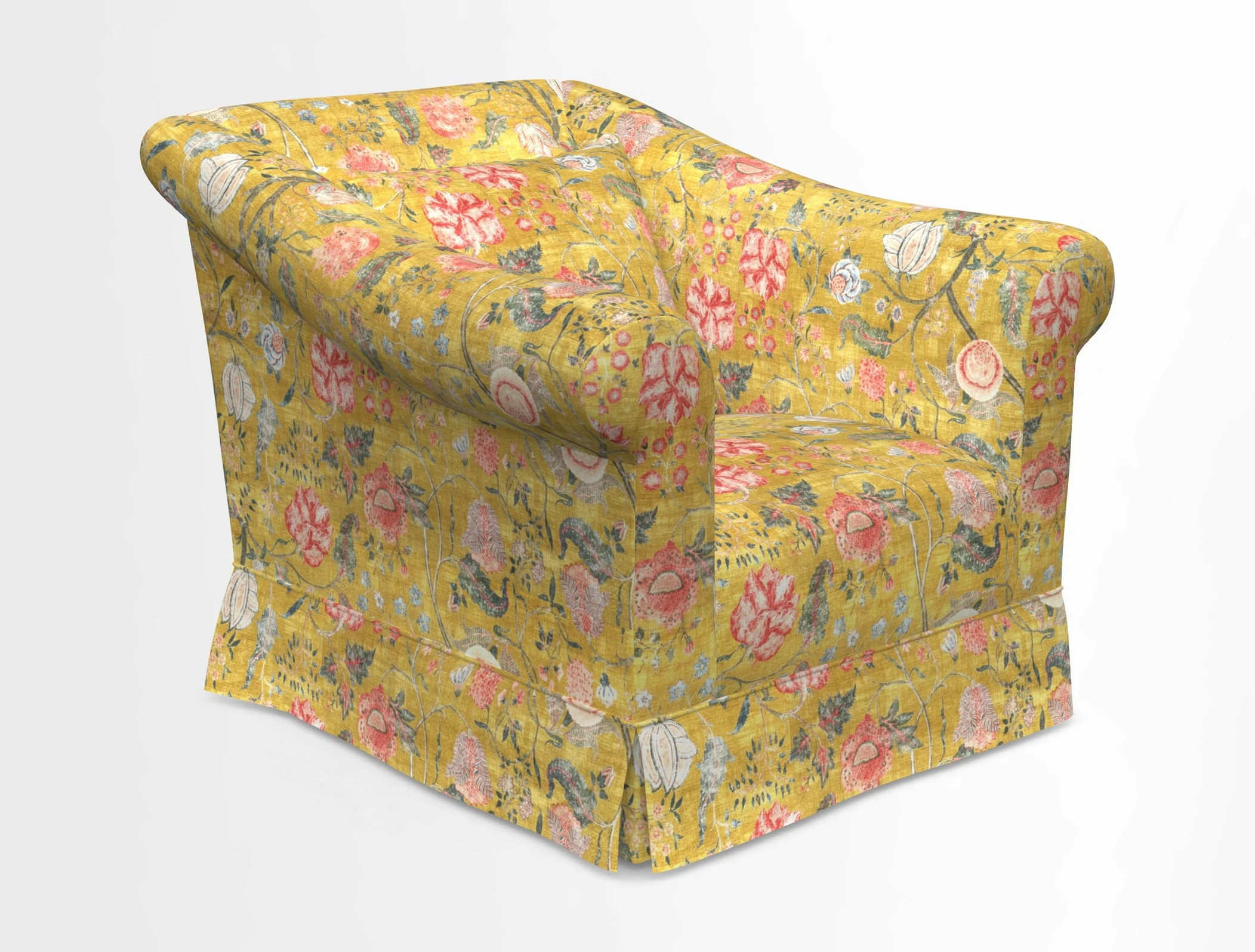 Turnberry Chair in Two Tone Plain Biscuit 