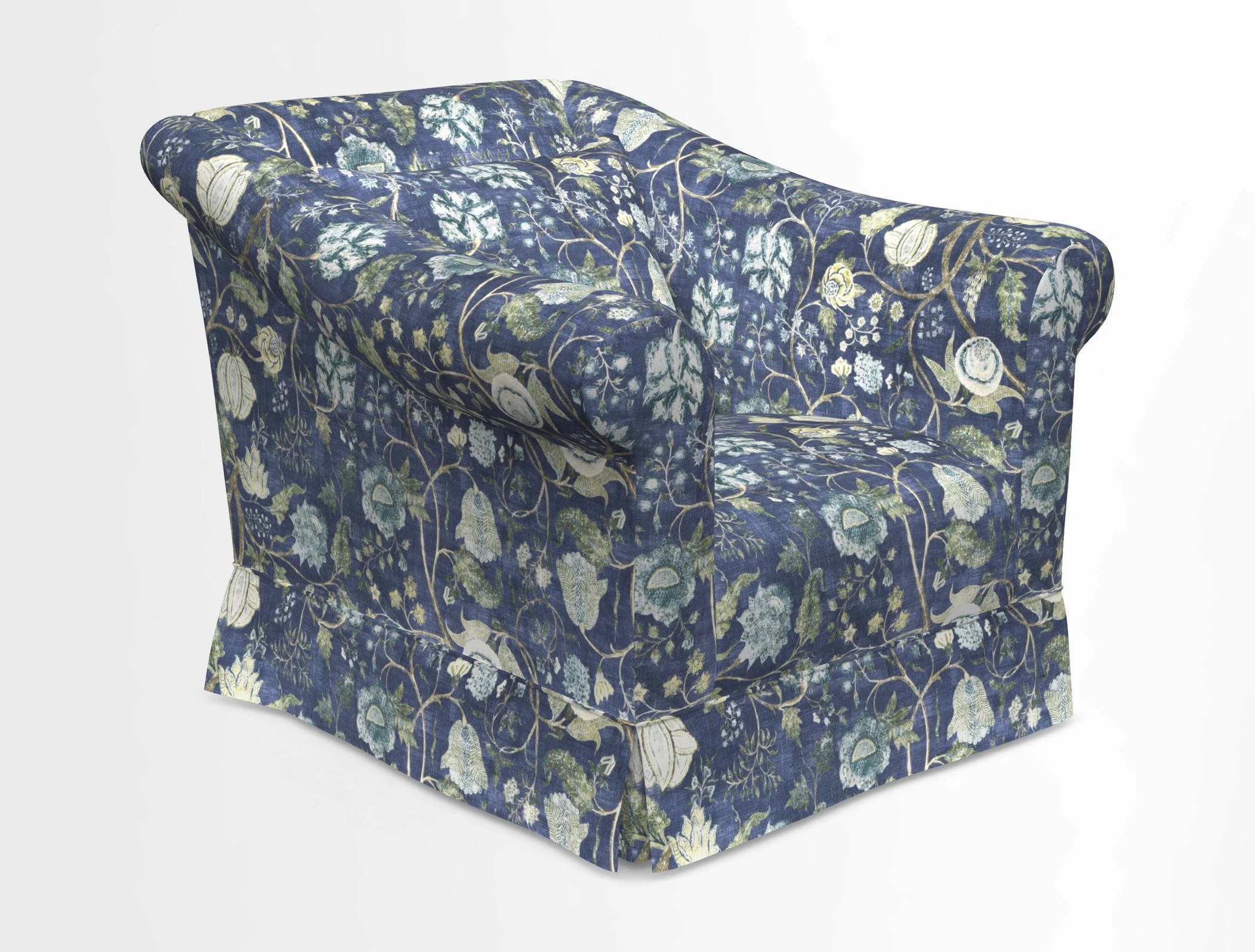 Turnberry Chair in Two Tone Plain Biscuit 