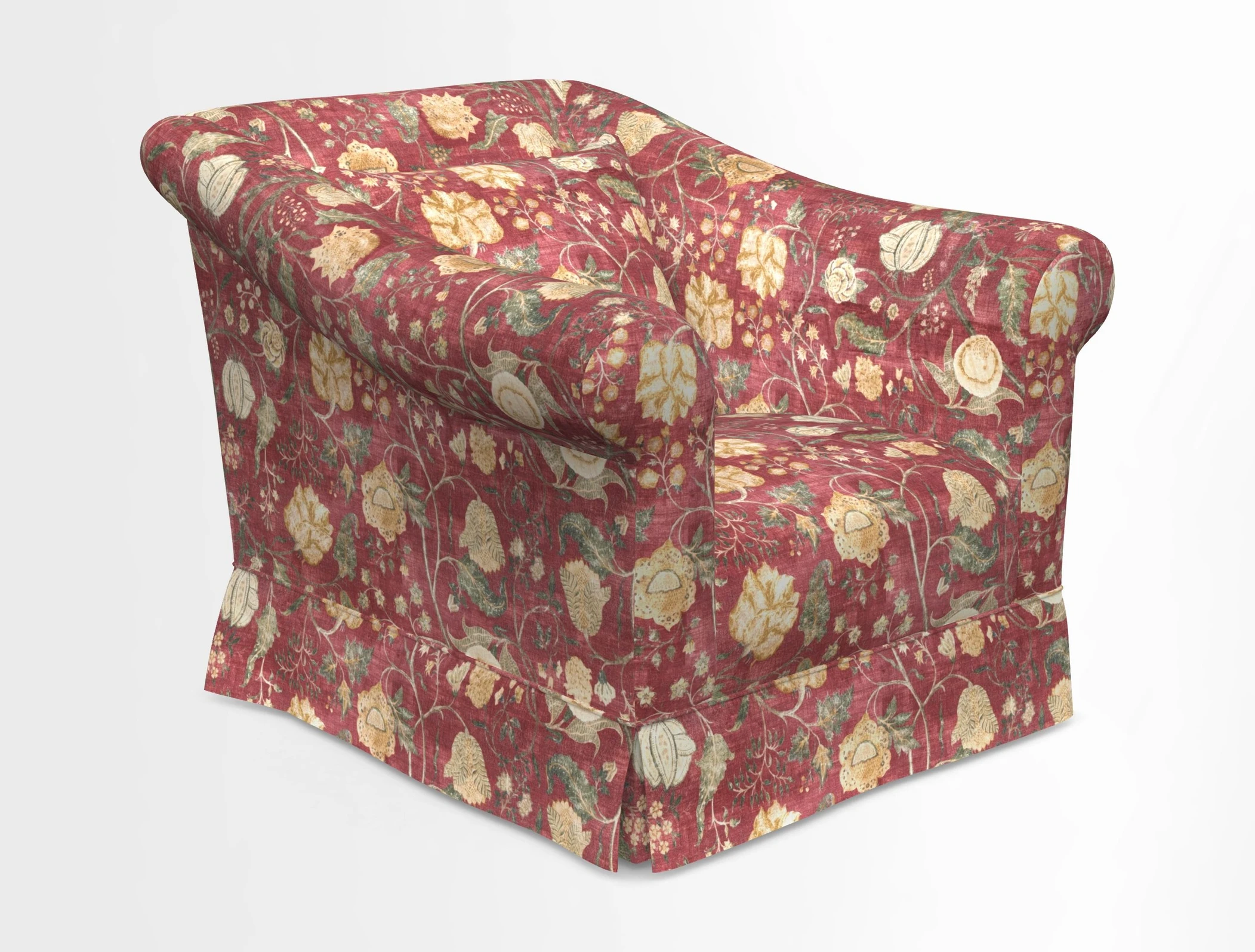 Turnberry Chair in Two Tone Plain Biscuit 