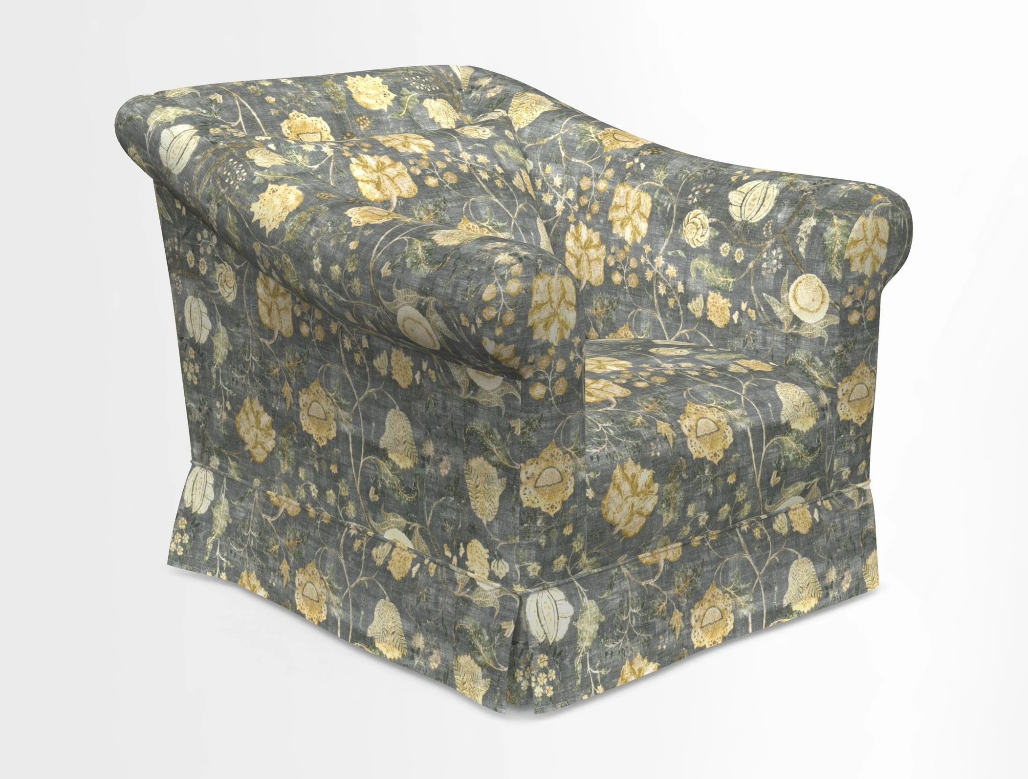 Turnberry Chair in Two Tone Plain Biscuit 