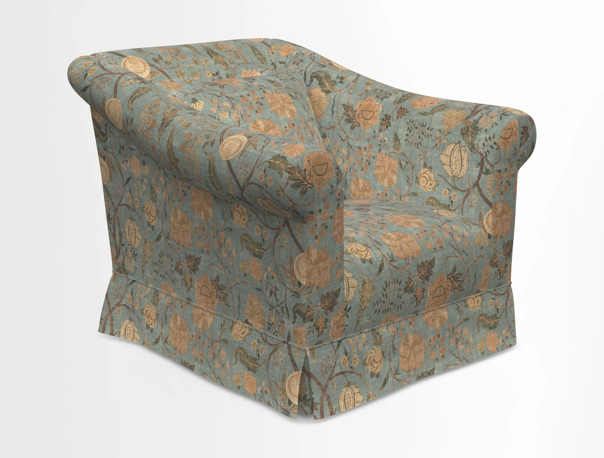 Turnberry Chair in Two Tone Plain Biscuit 