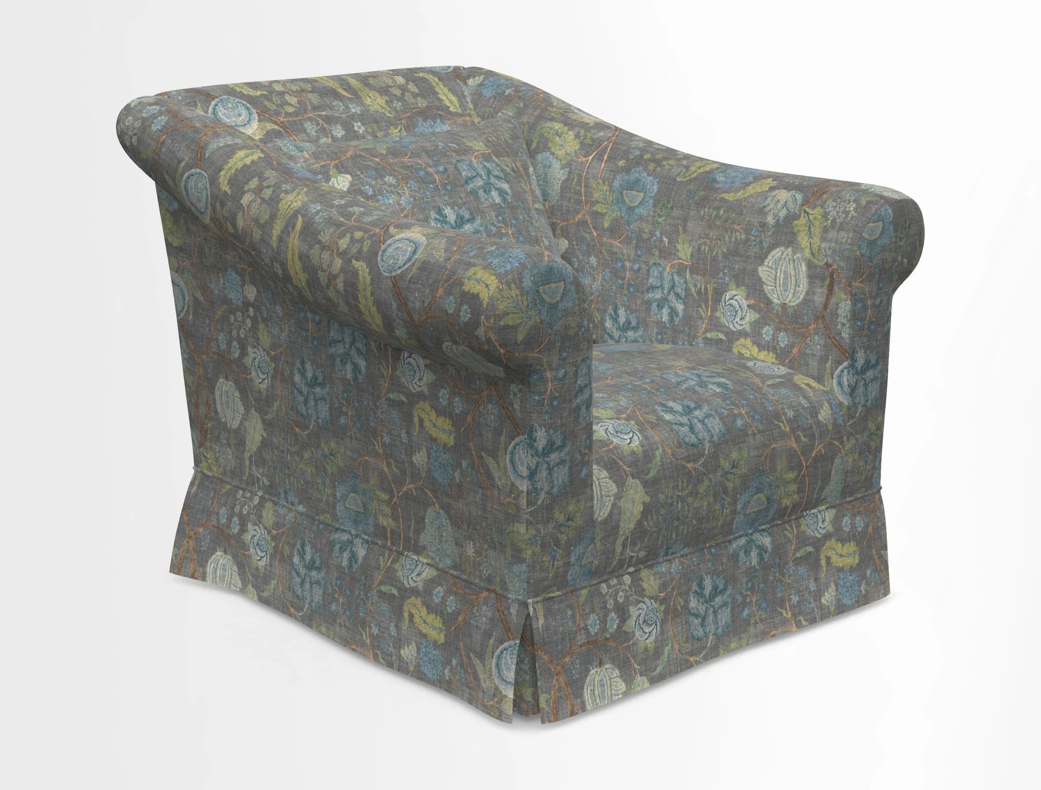 Turnberry Chair in Two Tone Plain Biscuit 