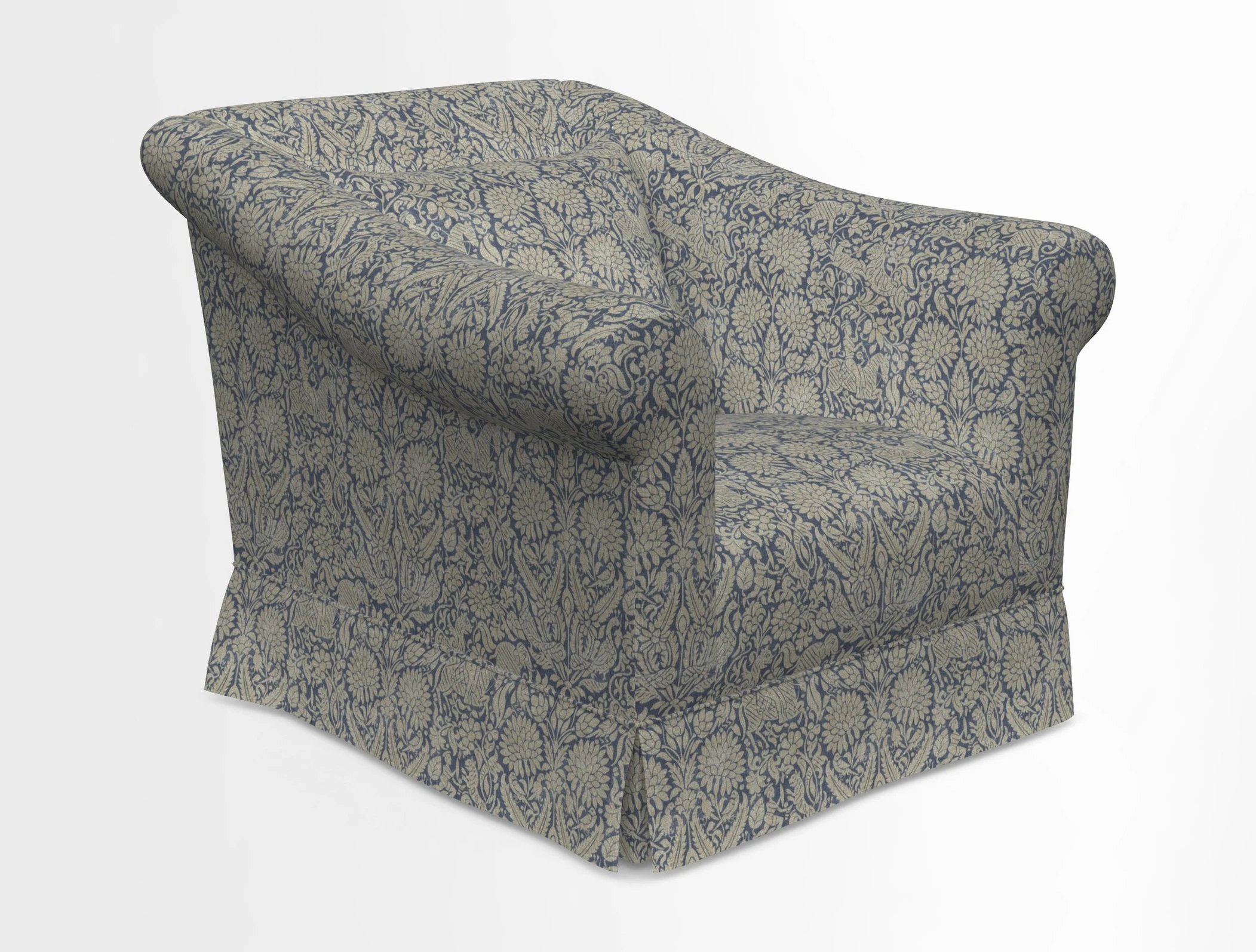 Turnberry Chair in Two Tone Plain Biscuit 