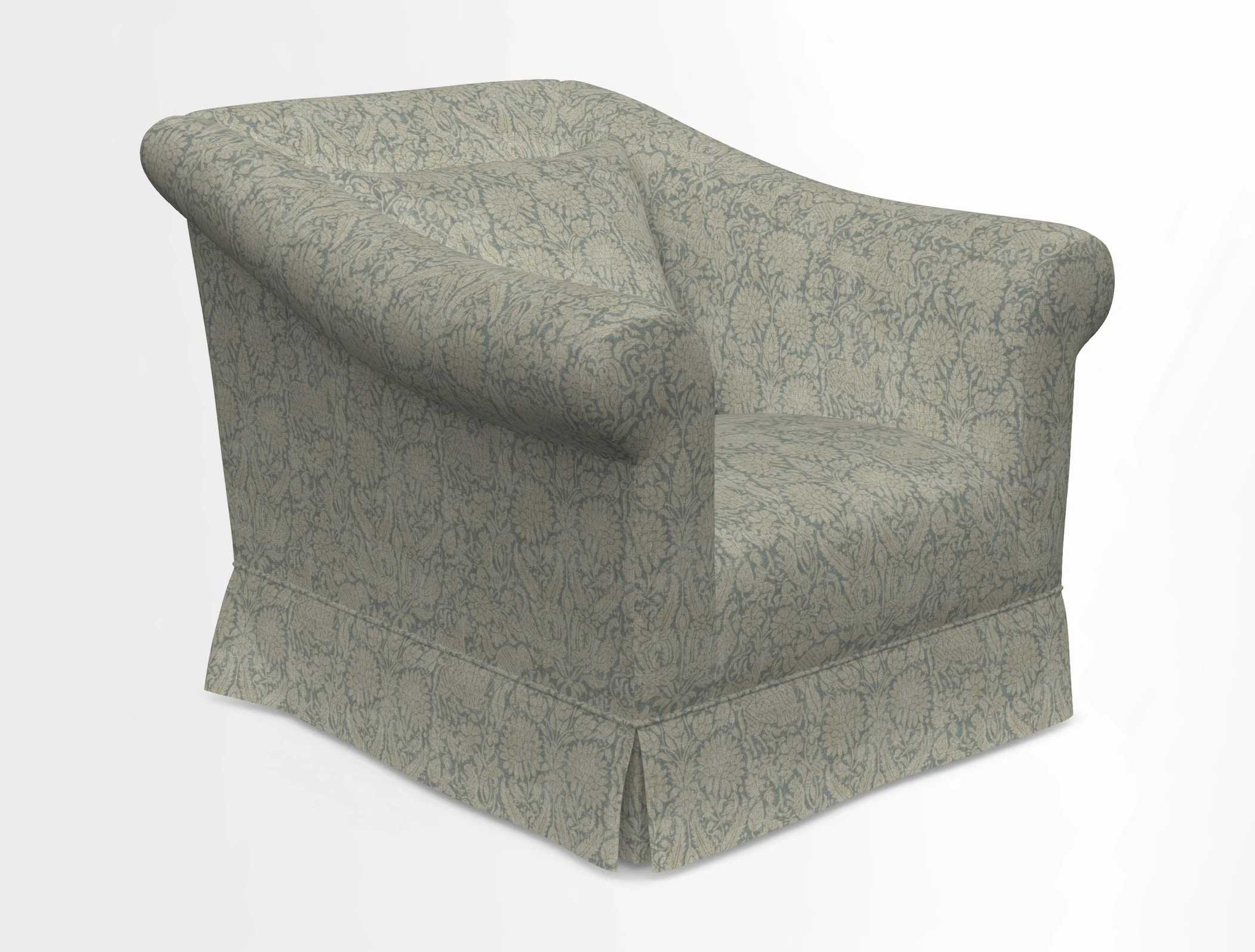 Turnberry Chair in Two Tone Plain Biscuit 