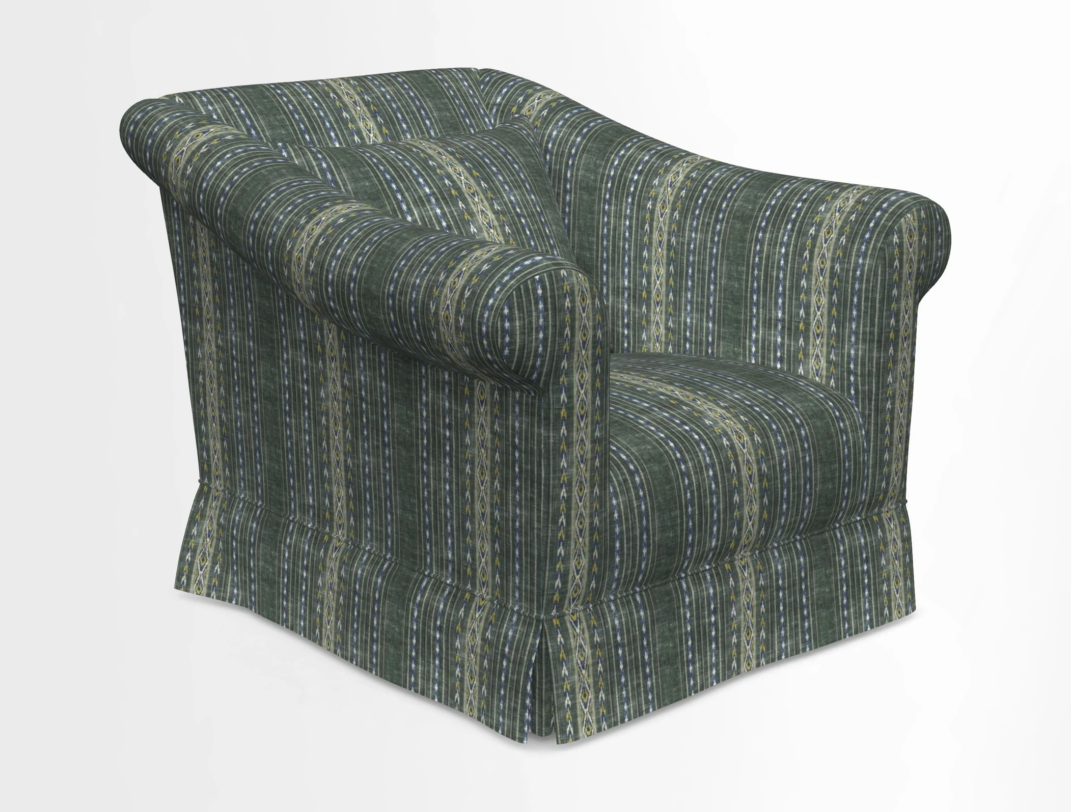 Turnberry Chair in Two Tone Plain Biscuit 