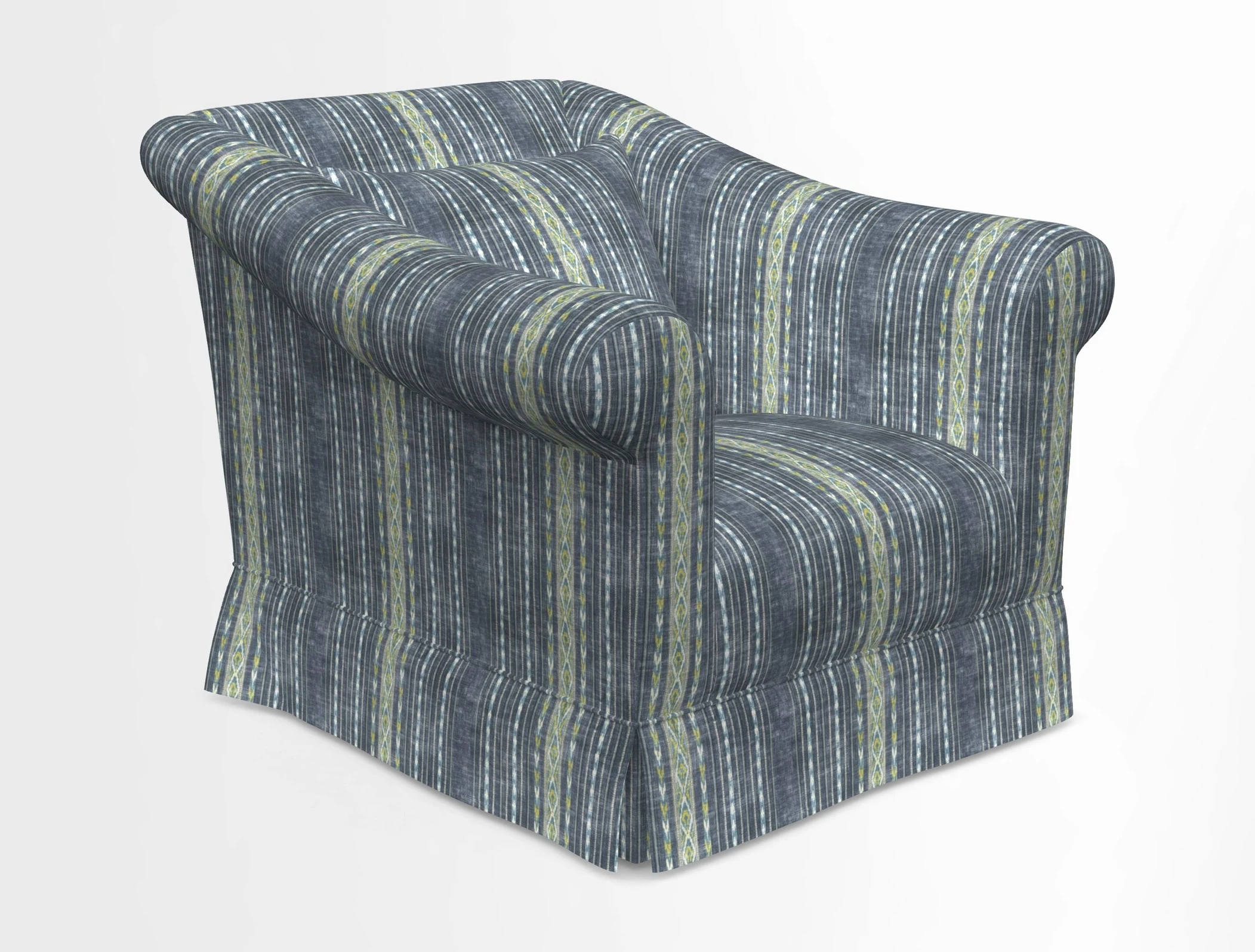 Turnberry Chair in Two Tone Plain Biscuit 