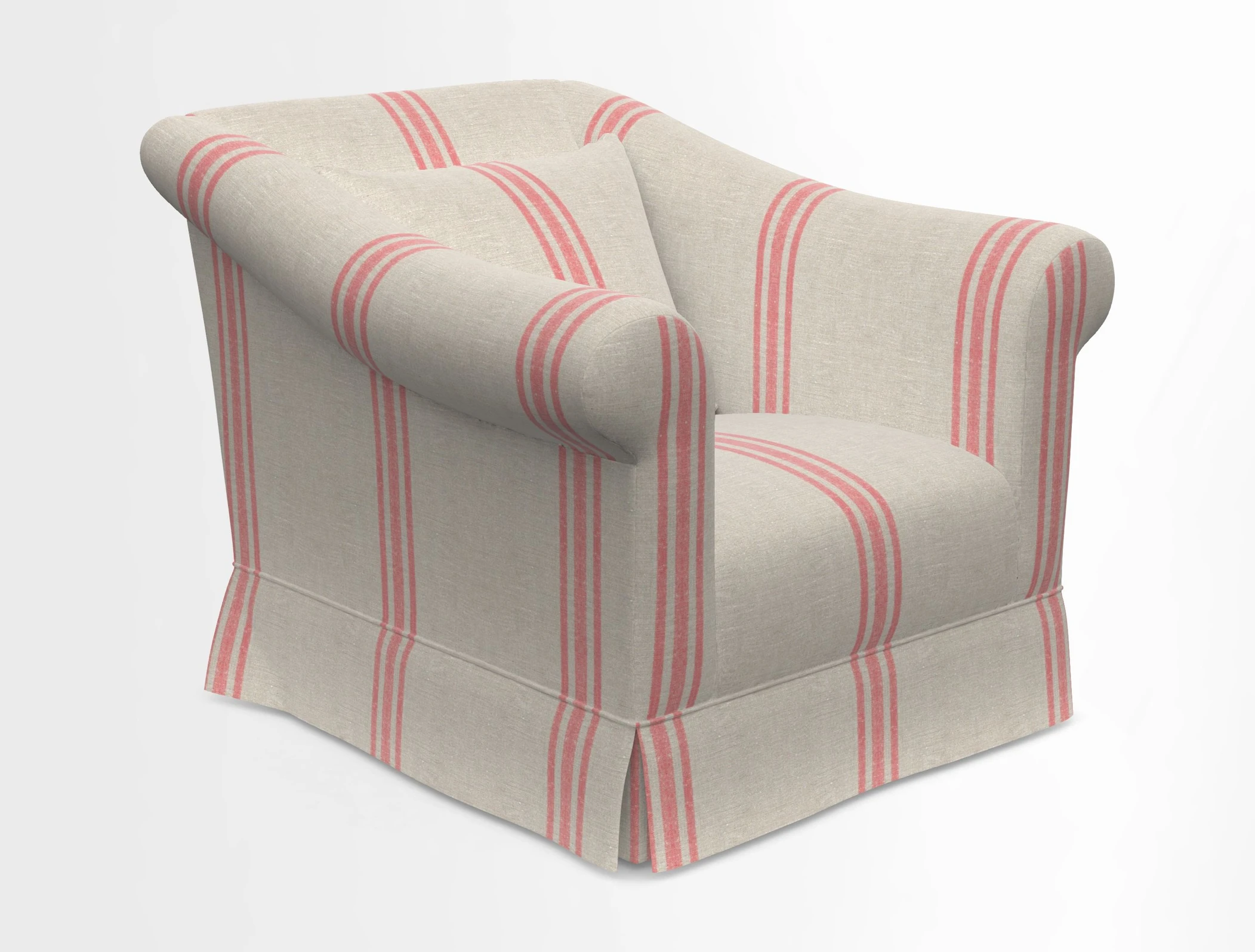 Turnberry Chair in Two Tone Plain Biscuit 