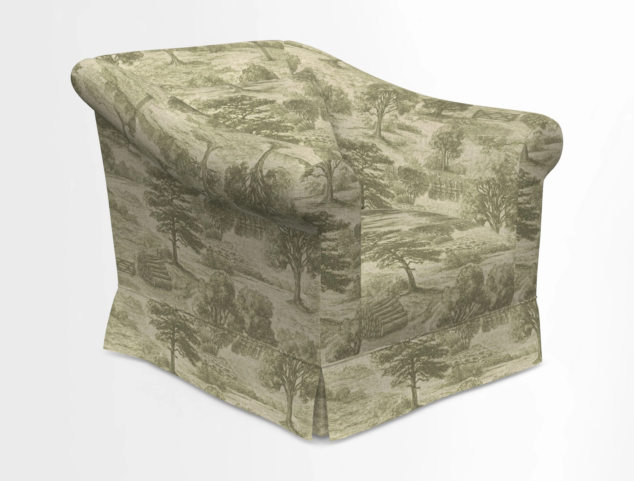 Turnberry Chair in Two Tone Plain Biscuit 