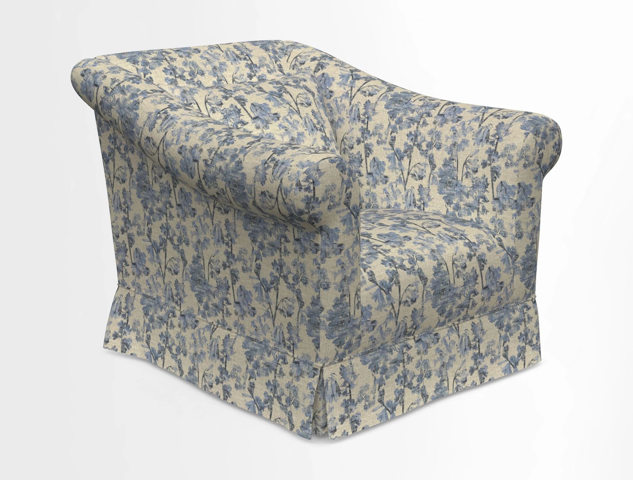 Turnberry Chair in Two Tone Plain Biscuit 