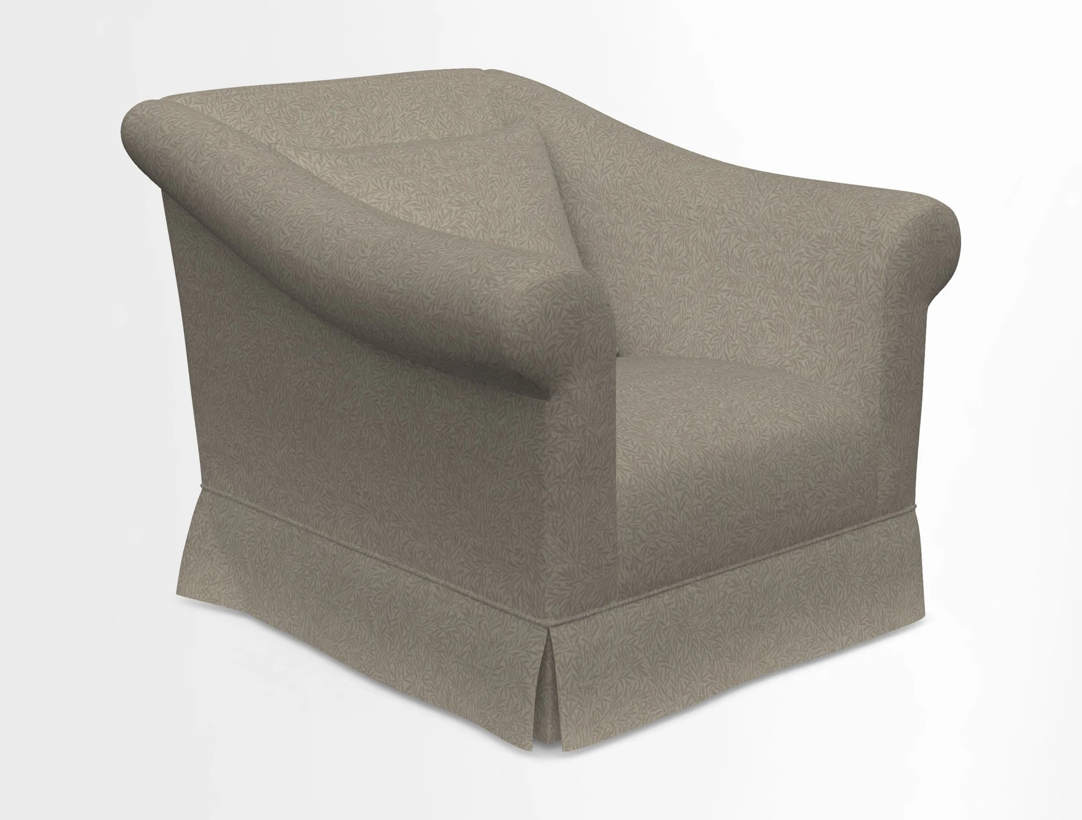 Turnberry Chair in Two Tone Plain Biscuit 