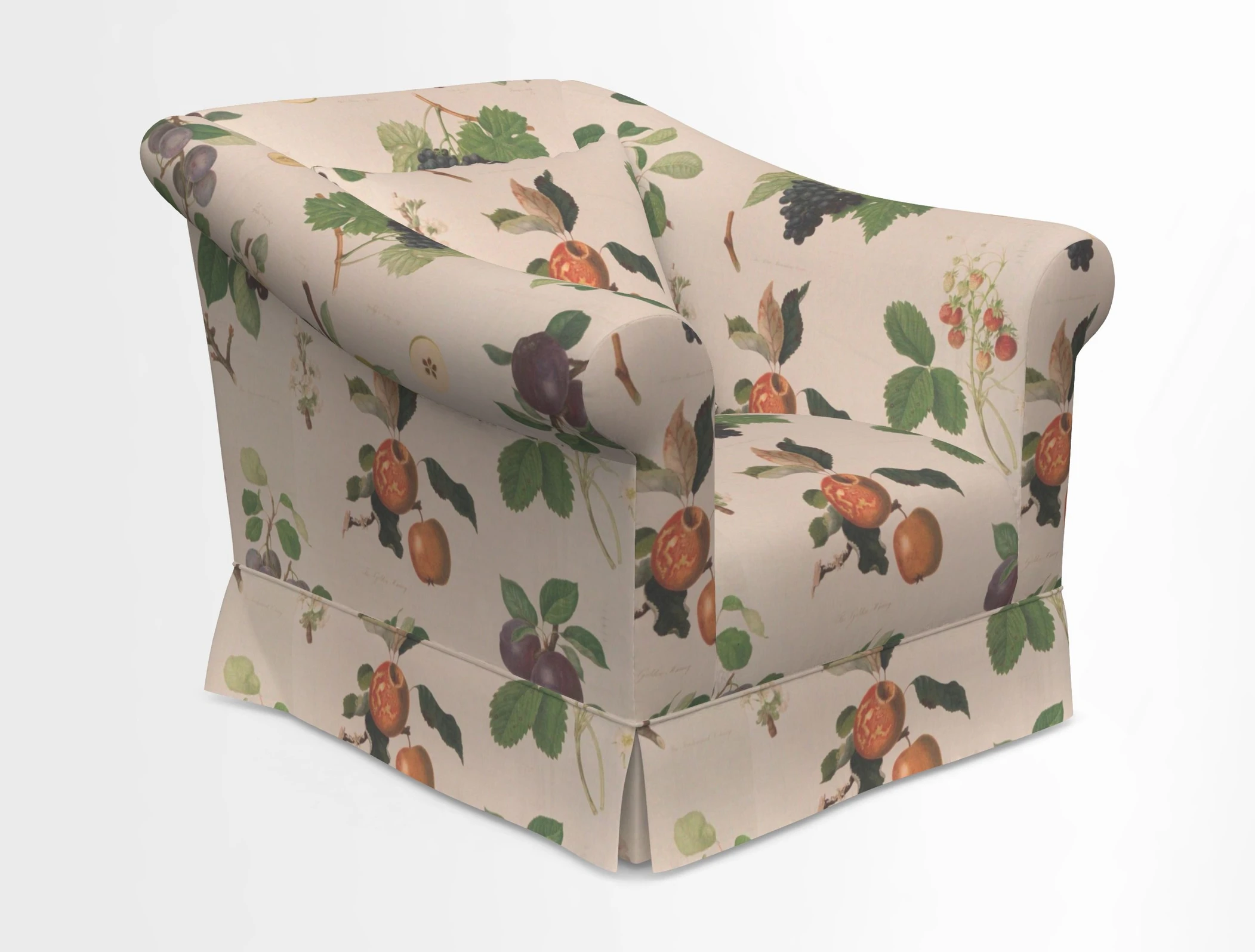 Turnberry Chair in Two Tone Plain Biscuit 
