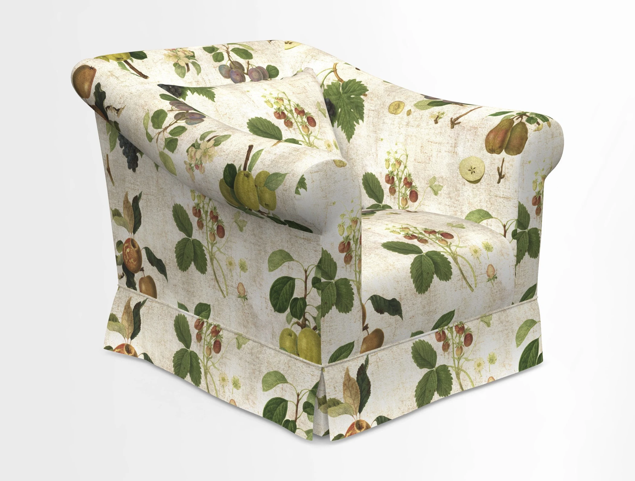 Turnberry Chair in Two Tone Plain Biscuit 