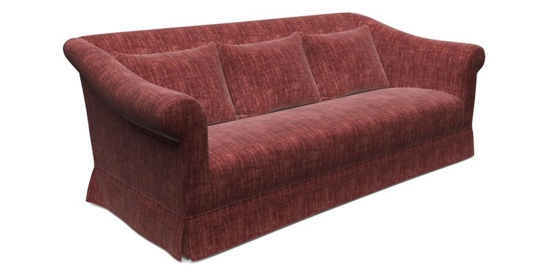 Turnberry 3 Seater Sofa in Sussex Stripe Cinnamon