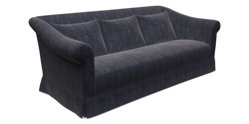 Turnberry 3 Seater Sofa in Sussex Stripe Cinnamon