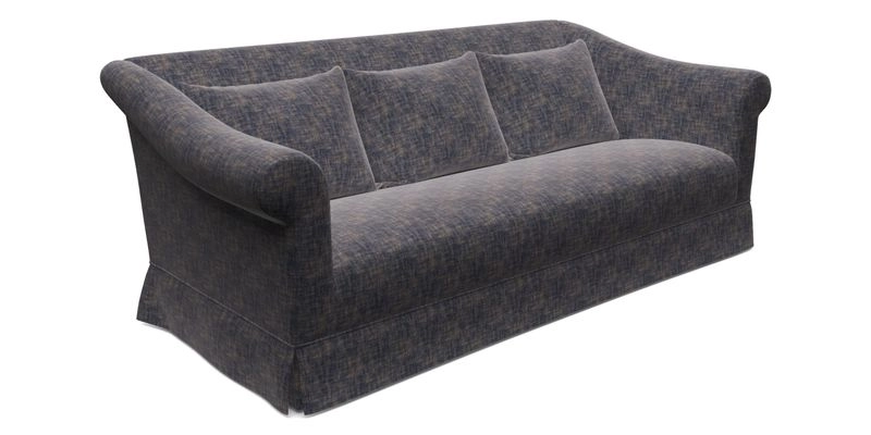 Turnberry 3 Seater Sofa in Sussex Stripe Cinnamon