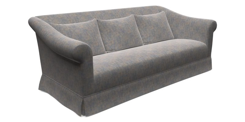 Turnberry 3 Seater Sofa in Sussex Stripe Cinnamon