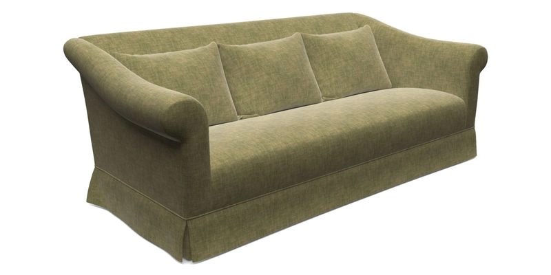 Turnberry 3 Seater Sofa in Sussex Stripe Cinnamon