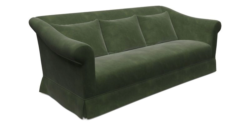 Turnberry 3 Seater Sofa in Sussex Stripe Cinnamon