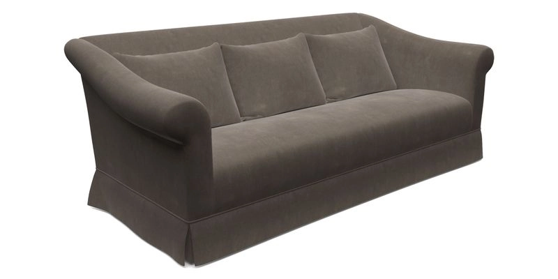 Turnberry 3 Seater Sofa in Sussex Stripe Cinnamon