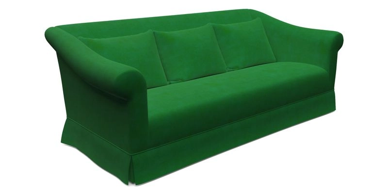 Turnberry 3 Seater Sofa in Sussex Stripe Cinnamon