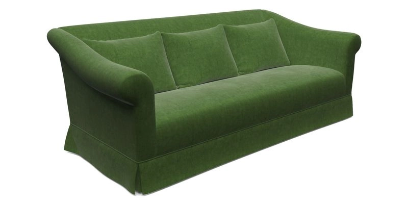 Turnberry 3 Seater Sofa in Sussex Stripe Cinnamon