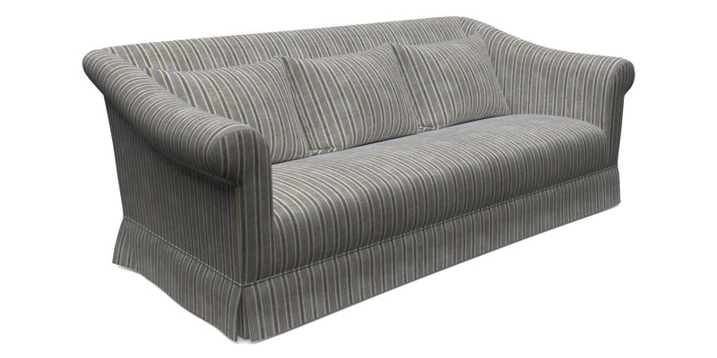Turnberry 3 Seater Sofa in Sussex Stripe Cinnamon