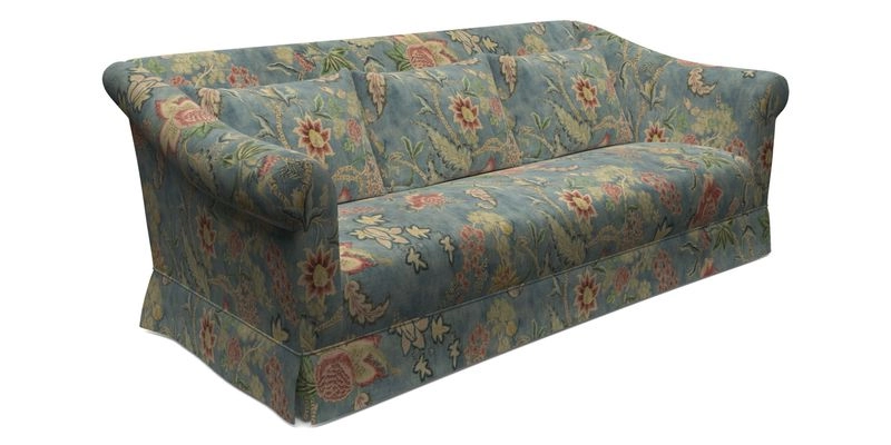 Turnberry 3 Seater Sofa in Sussex Stripe Cinnamon