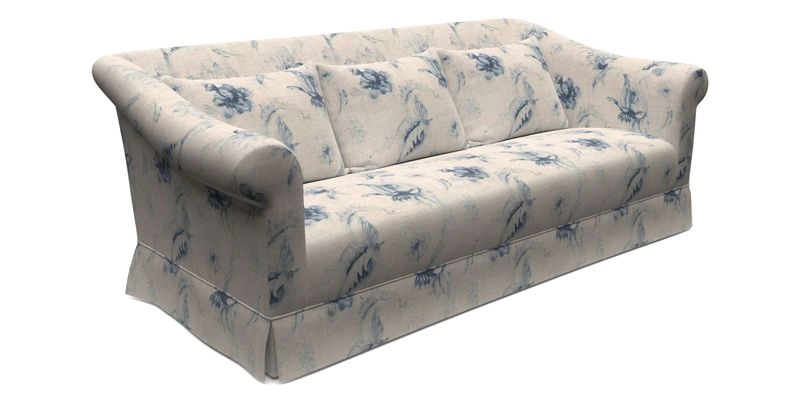 Turnberry 3 Seater Sofa in Sussex Stripe Cinnamon