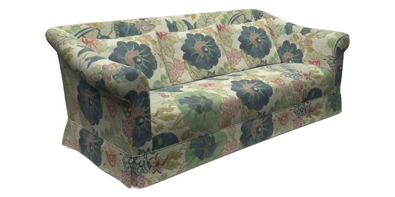 Turnberry 3 Seater Sofa in Sussex Stripe Cinnamon